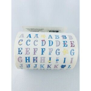 Vintage Sandy Lion Sticker Roll Baby‎ Alphabet Border Scrapbooking Sandylion